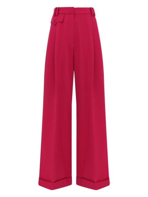 Zimmermann LUNA WOOL SLOUCH PANT