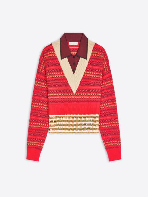 Dries Van Noten BOXY WOOL SWEATER