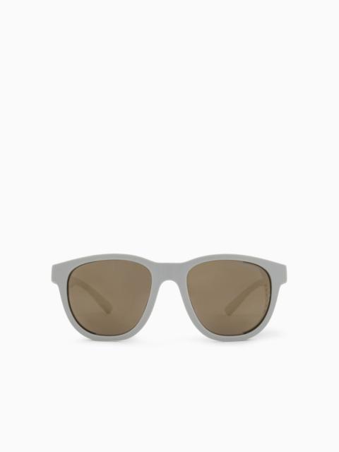 EMPORIO ARMANI Sustainable Collection men’s sunglasses with interchangeable temples