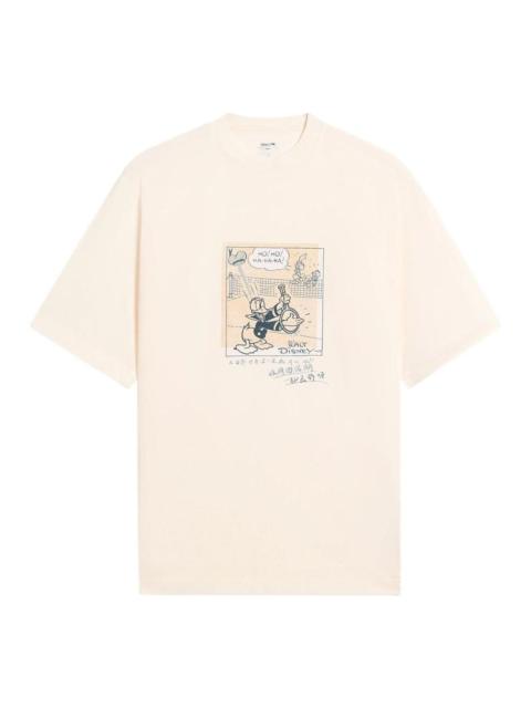 Li-Ning x Disney Graphic Loose Fit T-shirt 'Beige' AHSS255-1