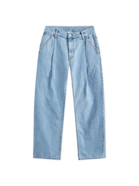 UNIFORM BRIDGE Uniform Bridge Wide One Tuck Denim Jeans