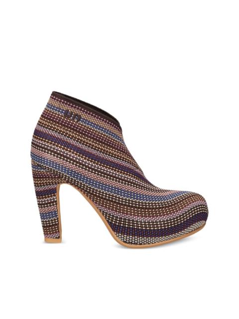 UNITED NUDE 60mm leather heeled boots