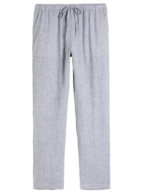 EILEEN FISHER Eileen Fisher Striped Linen Trousers
