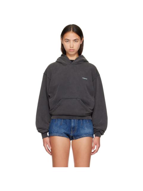 COPERNI Gray Washed Horn Hoodie