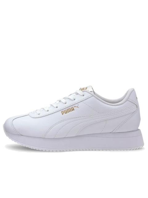 PUMA (WMNS) PUMA Turino Stacked White/Gold 371115-01