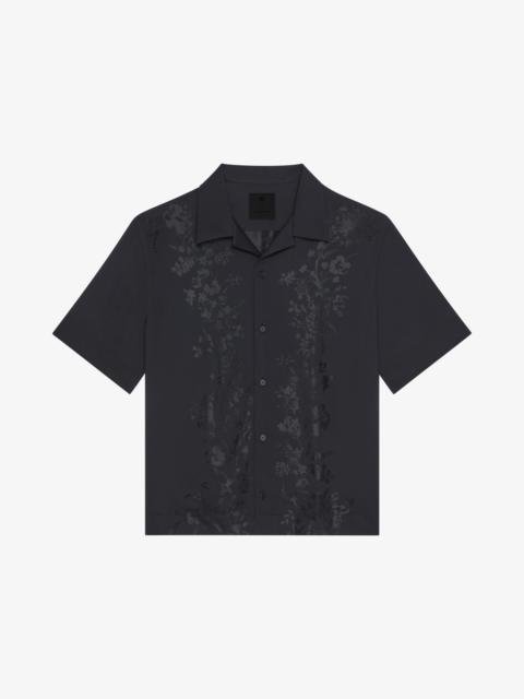 BOXY FIT SHIRT IN FLORAL JACQUARD