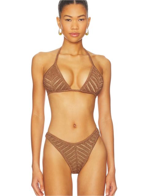 DEVON WINDSOR Lucinda Triangle Bikini Top