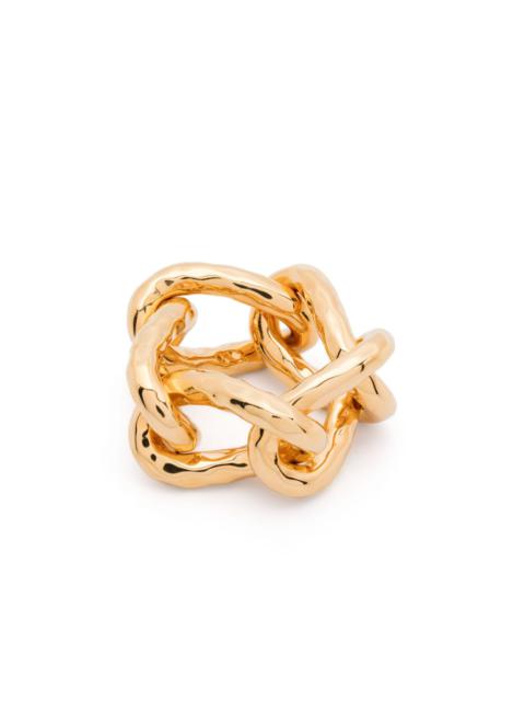Jil Sander chain-link ring