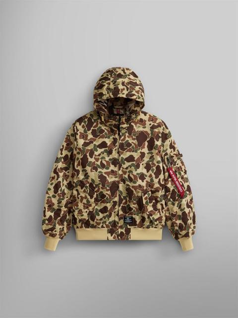 ALPHA INDUSTRIES L-2B HOODED GEN II BOMBER JACKET