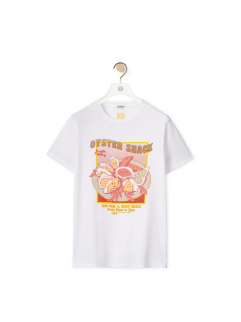 Loewe Oyster print T-shirt in cotton