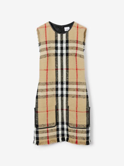 ワンピースその他 Burberry Check wool blend chemise dress Burberry Dresses for Women | Online Sale up to 84% off | Lyst