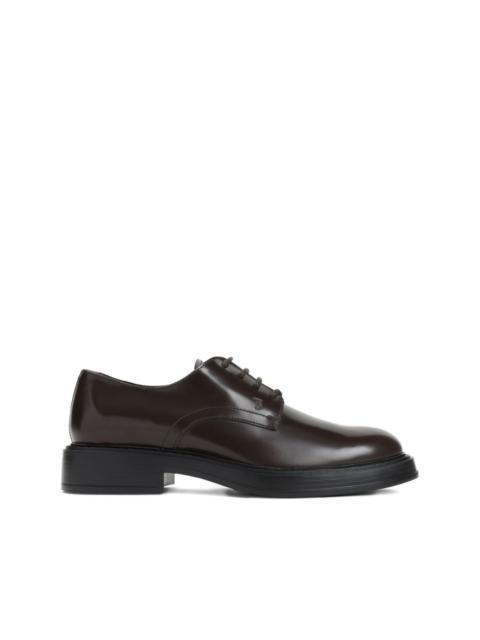 Tod's lace-up leather derby shoes