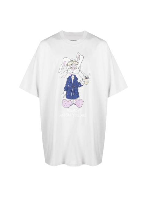 Martine Rose Bunny graphic-print T-shirt