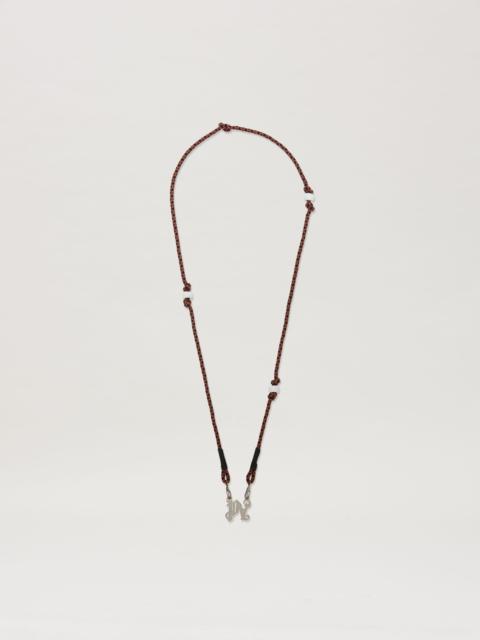 Palm Angels Monogram Beads Necklace