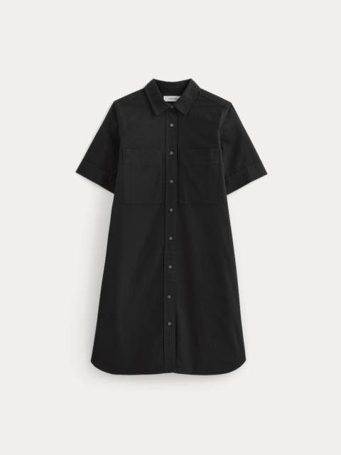 EVERLANE THE OXFORD SHORT-SLEEVE SHIRT DRESS