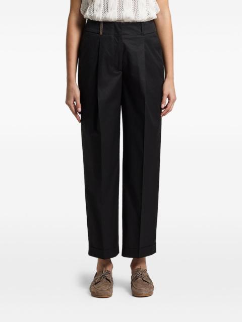 PESERICO pleated trousers