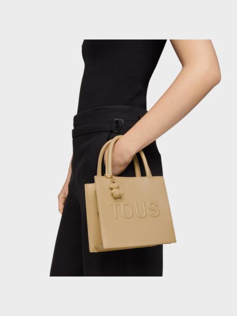 TOUS Sand-colored Cube minibag TOUS Brenda