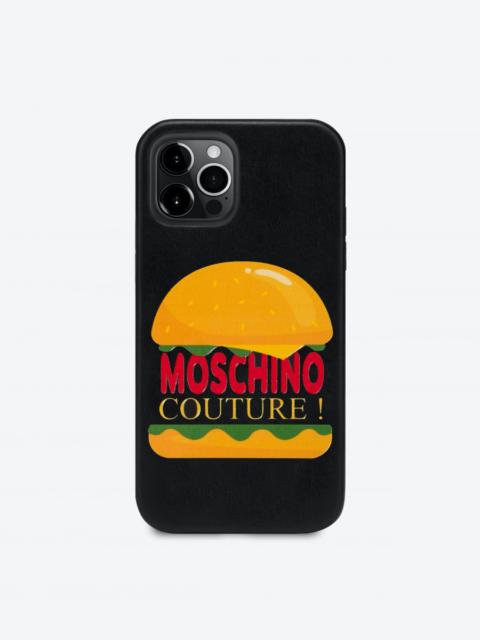 Moschino HAMBURGER IPHONE 12 PRO MAX COVER