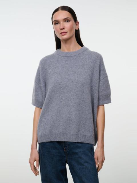 STAUD STAUD SORRENTO CASHMERE SWEATER ASH
