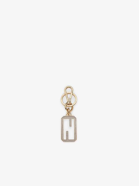 FENDI Golden metal key ring