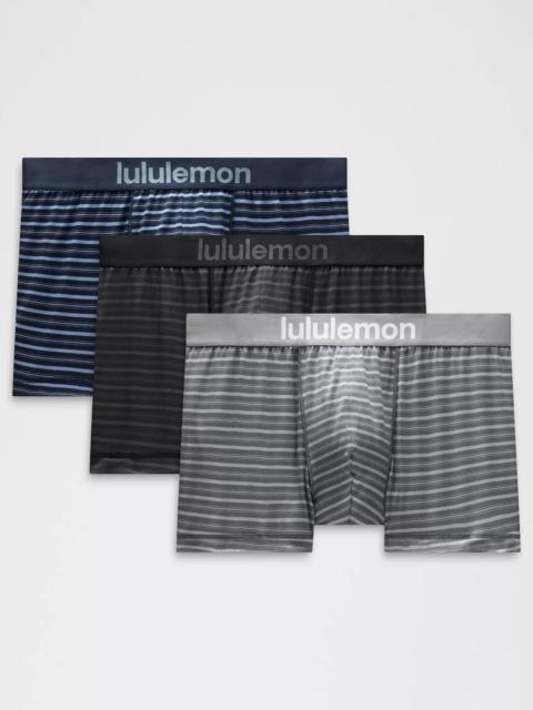 lululemon Always In Motion Boxer Brief 3" *3 Pack