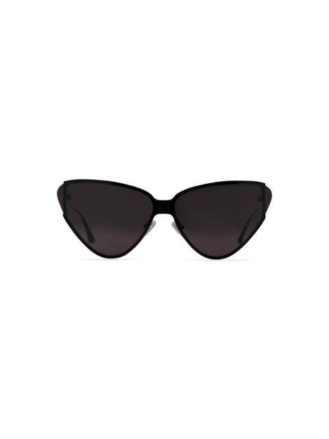 BALENCIAGA 방패 2.0 검은 색안경