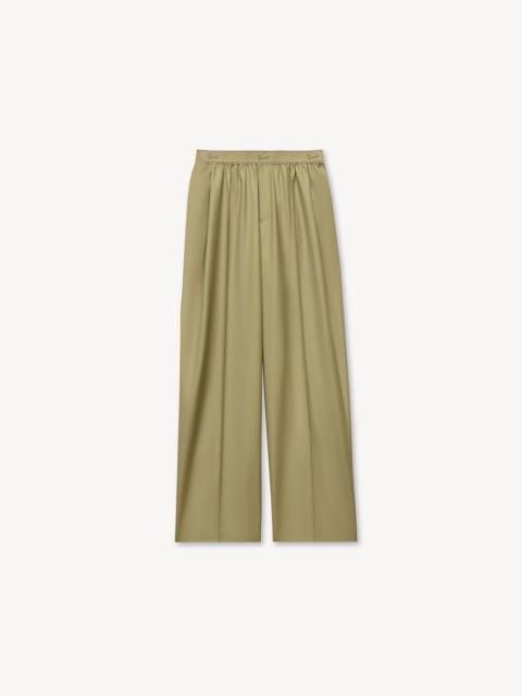 KENZO Elasticated pants in virgin wool