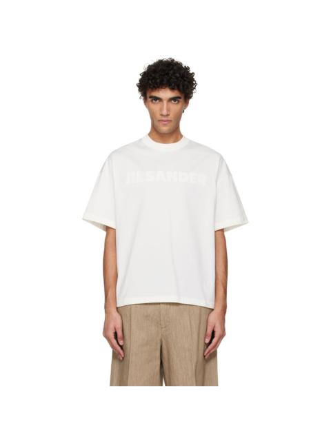 Jil Sander White Logo T-shirt