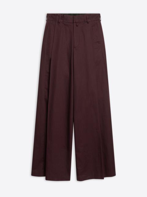 Dries Van Noten WIDE PLEATED PANTS