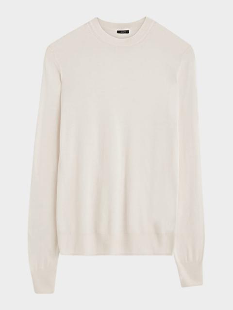 JOSEPH Crewneck Cashmere-Blend Sweater