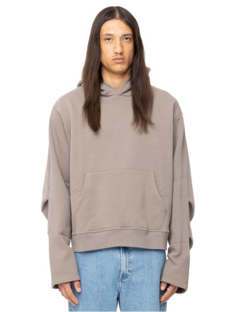 MM6 Maison Margiela Hoodie With Elbow Pleats - Taupe