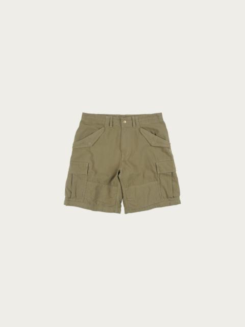 FrizmWORKS Canvas Essential Cargo Shorts - Deep Khaki