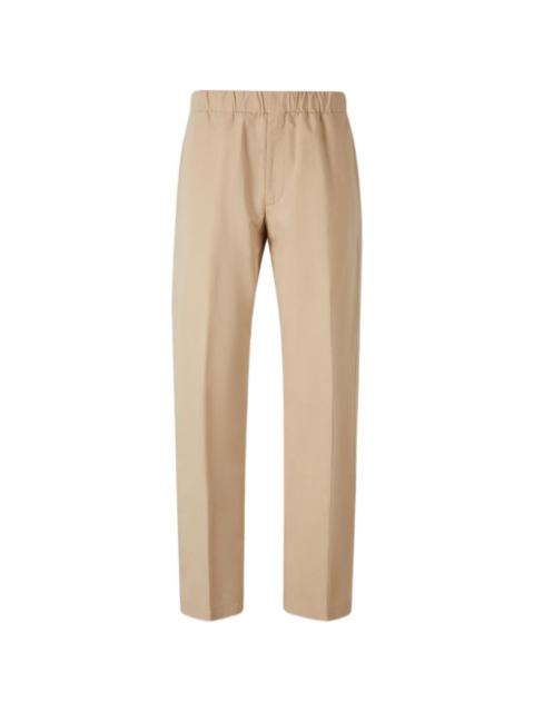 LARDINI elasticated-waist trousers