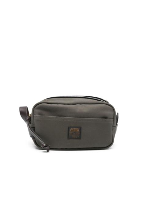 FILSON zip top wash bag