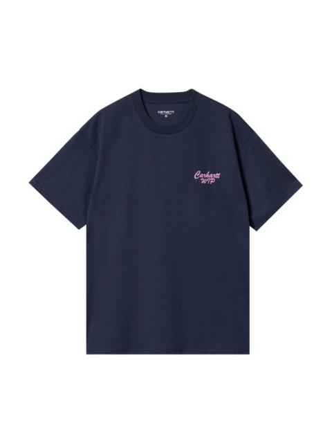 Carhartt WIP Friendship T-Shirt 'Air Force Blue/Light Pink'