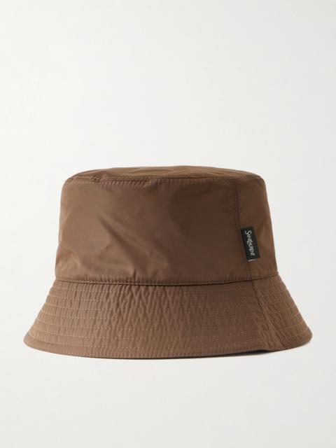 SAINT LAURENT Recycled Shell Bucket Hat