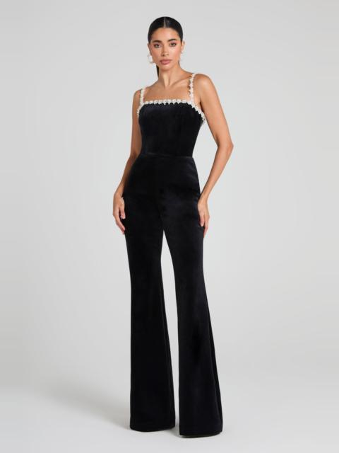 NADINE MERABI Cara Black Jumpsuit