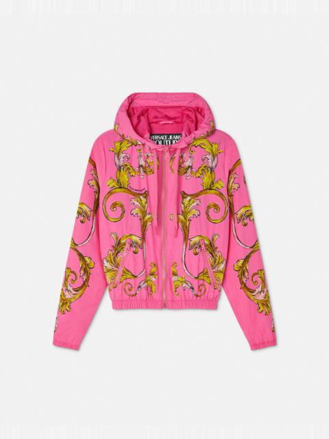 VERSACE JEANS COUTURE Outline Barocco Windbreaker Jacket