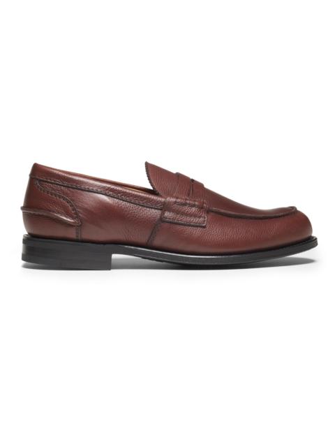 Church's Men's Pembrey Leather Loafers - Burnt