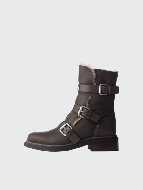 RB Moto Buckle Boot - Leather & Shearling
Mid-Calf Boot