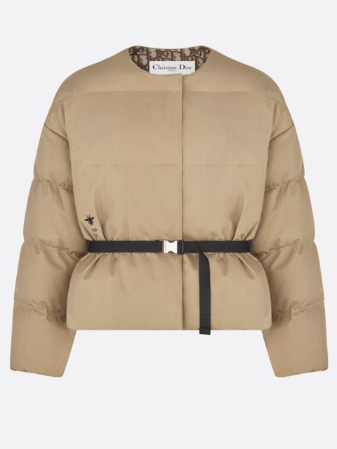 Dior Puffer Jacket with Belt