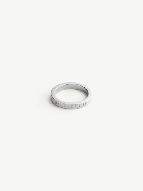 MM6 Maison Margiela Numeric Minimal Signature Ring