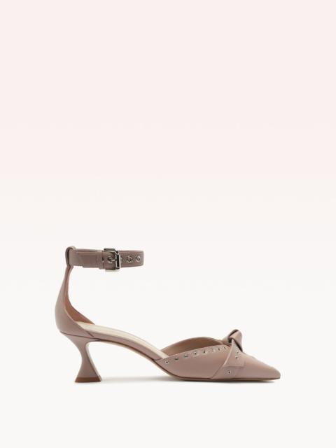 ALEXANDRE BIRMAN CLARITA BUCKLE MINI EYELET 60 LIGHT MAUVE
