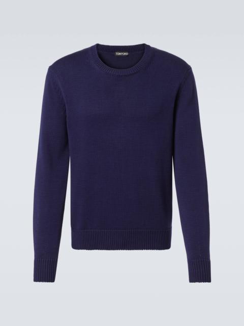TOM FORD Cotton and silk sweater