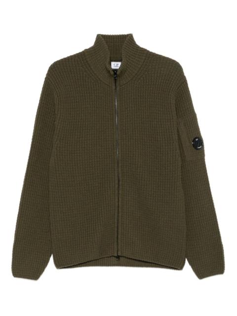 C.P. Company logo-detail cardigan