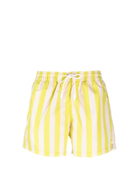 SUNNEI striped swim shorts