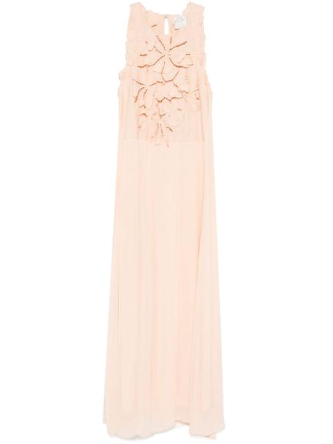 forte_forte floral-appliqué maxi dress