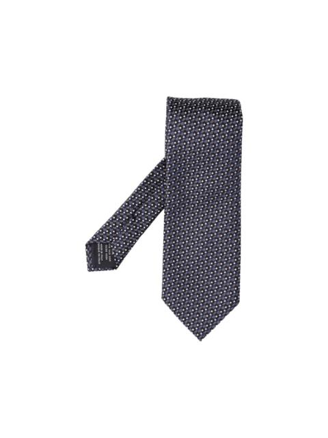 TOM FORD geometric-pattern silk tie