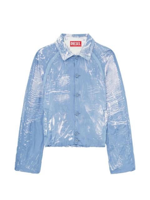 Diesel J-Orion polo-collar bomber jacket