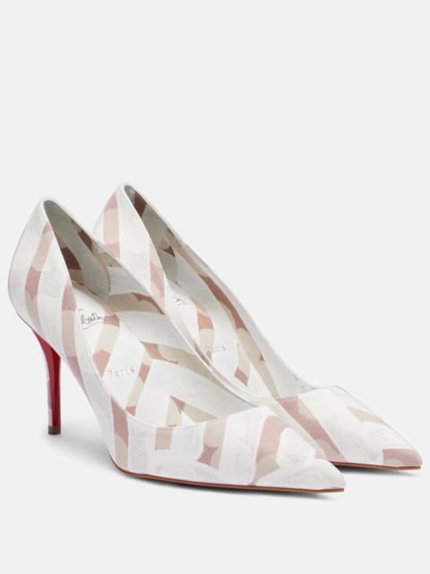Christian Louboutin Miss Z 80 printed pumps